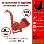 Tocator crengi cu angrenare priza putere tractor PTO Agramix