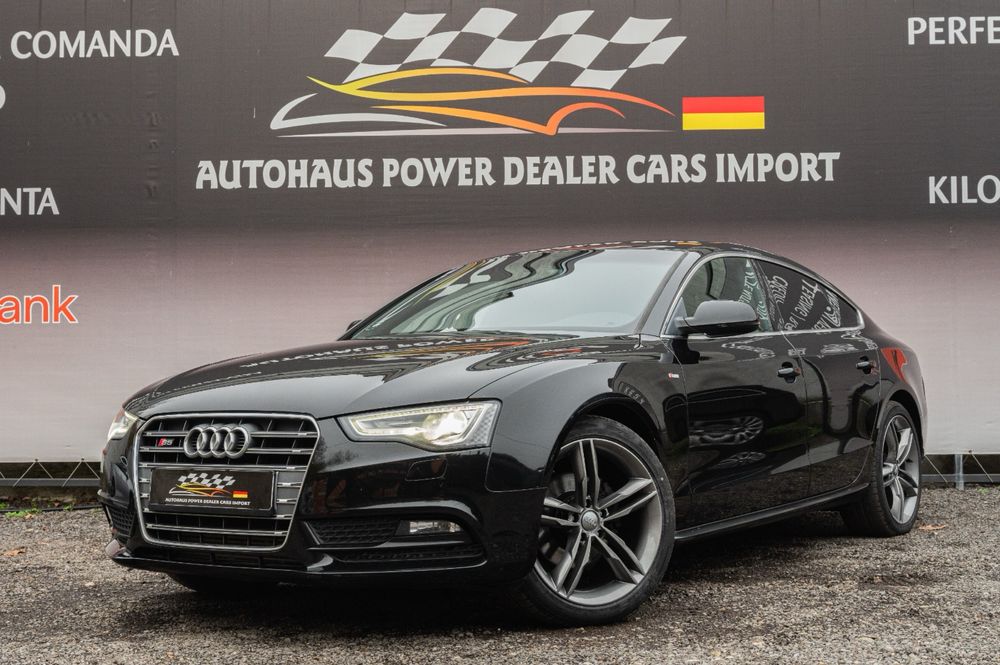 A5 -Sline ext 2012 - credit / cash - xenon - scaune incalzite - led