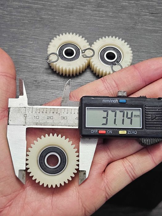 Set pinioane 38mm reparatie motor bicicleta electrica 250W 350W