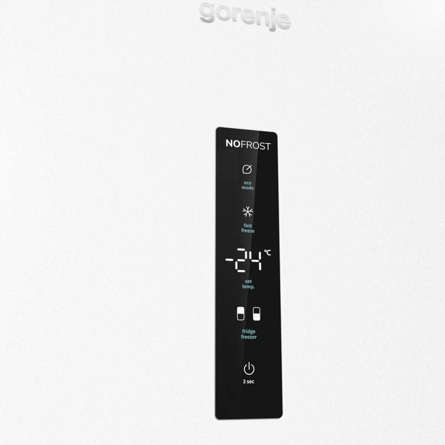Хладилник с фризер GORENJE NRK620B61W4OT 200см.
