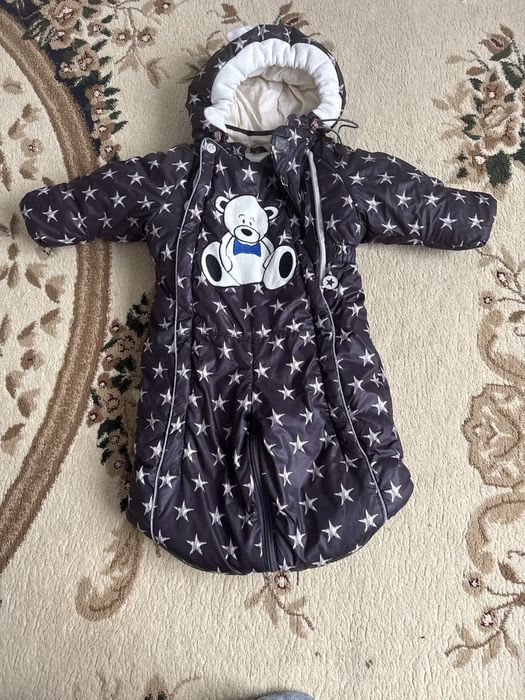 Куртка трансформер с рождения до 2 лет