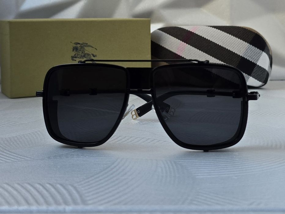 Мъжки слънчеви очила с капаци отстрани 4 цвята