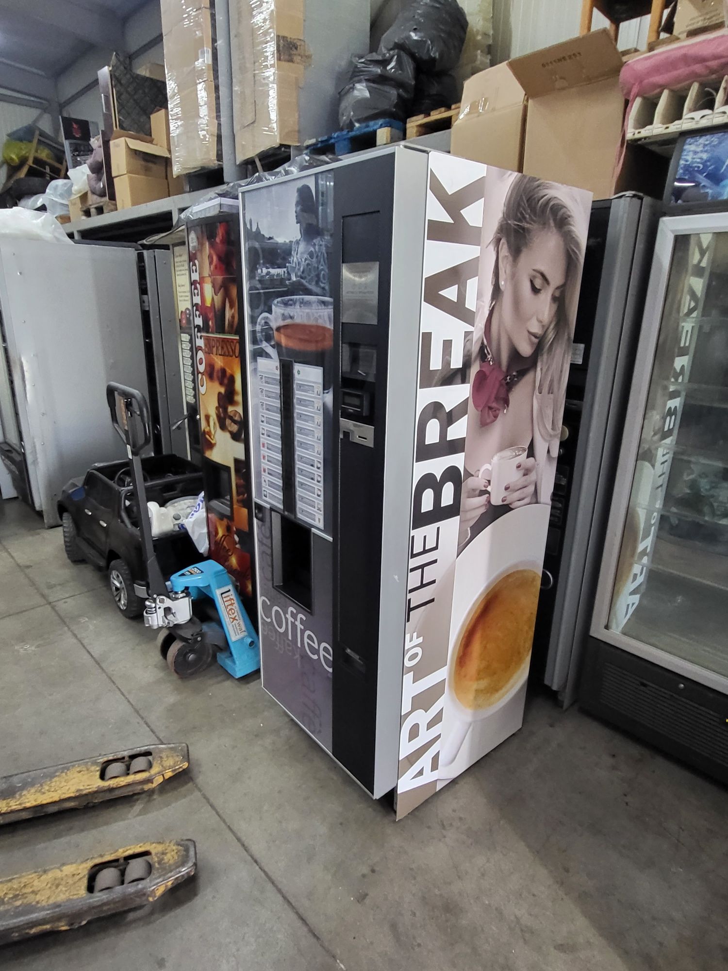 Вендинг Кафе Автомат, Vending Канто - NECTA CANTO - 2мелачки