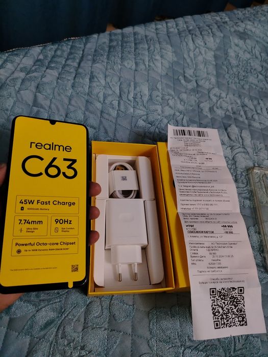Realmе C63 новый 256гь
