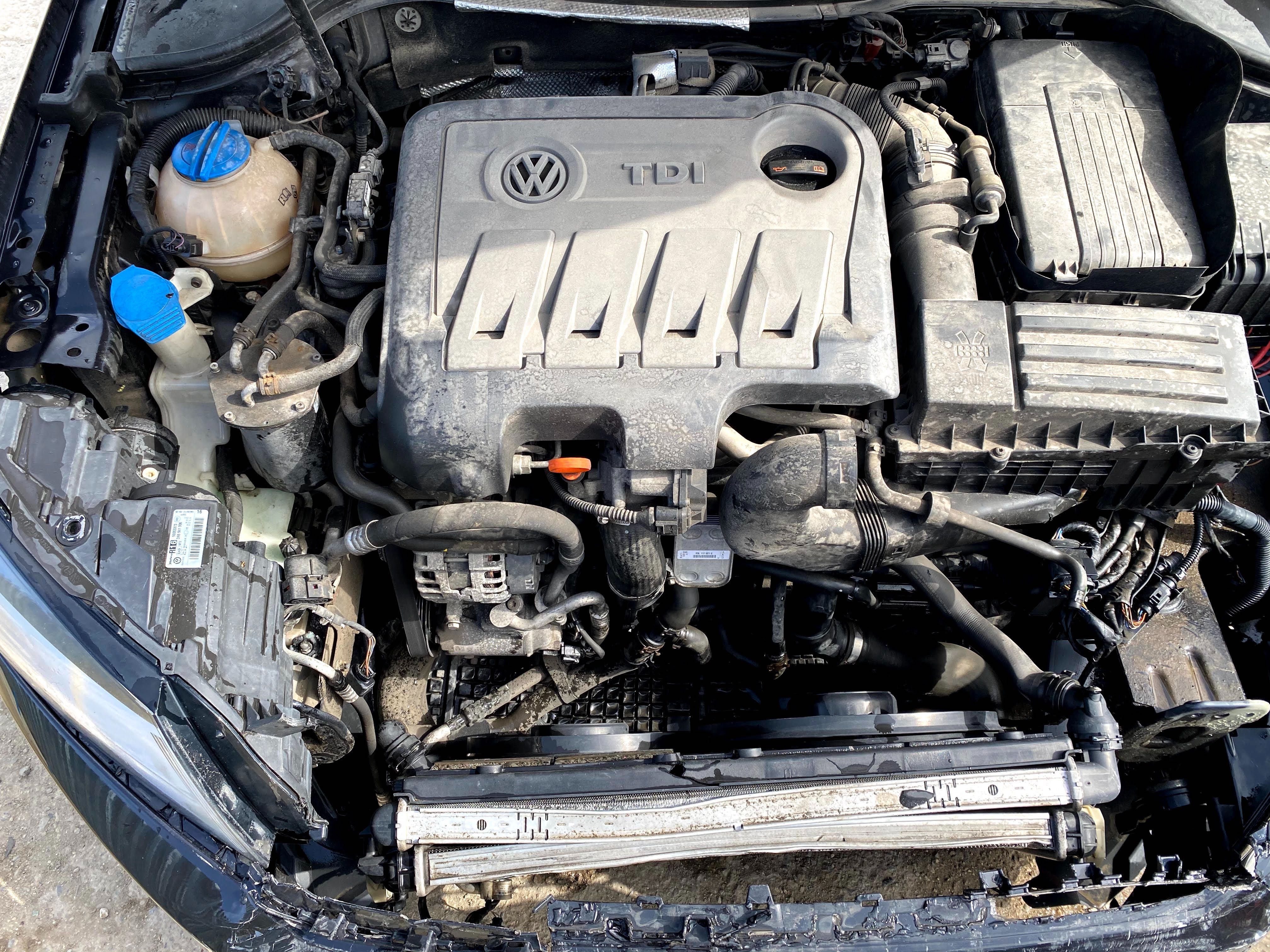 VW Passat 7, 2.0 TDI 140hp, DSG, engine CFF B, 2012, Фолксваген Пасат