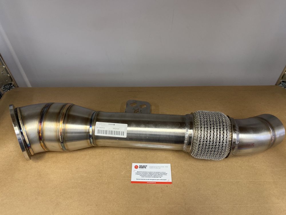 Downpipe Даунпайп BMW B58 G11 G30 F22 F30 40i 340ix RM motors 112119