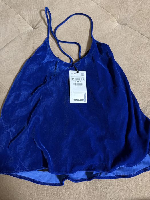 Кадифен Потник Zara