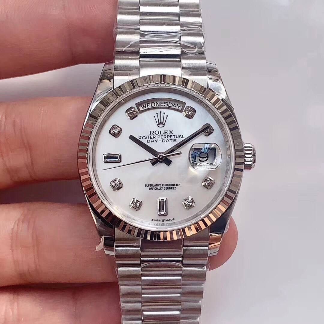 Rolex Day-Date 36mm Lady Collection Automatic Swiss Clona