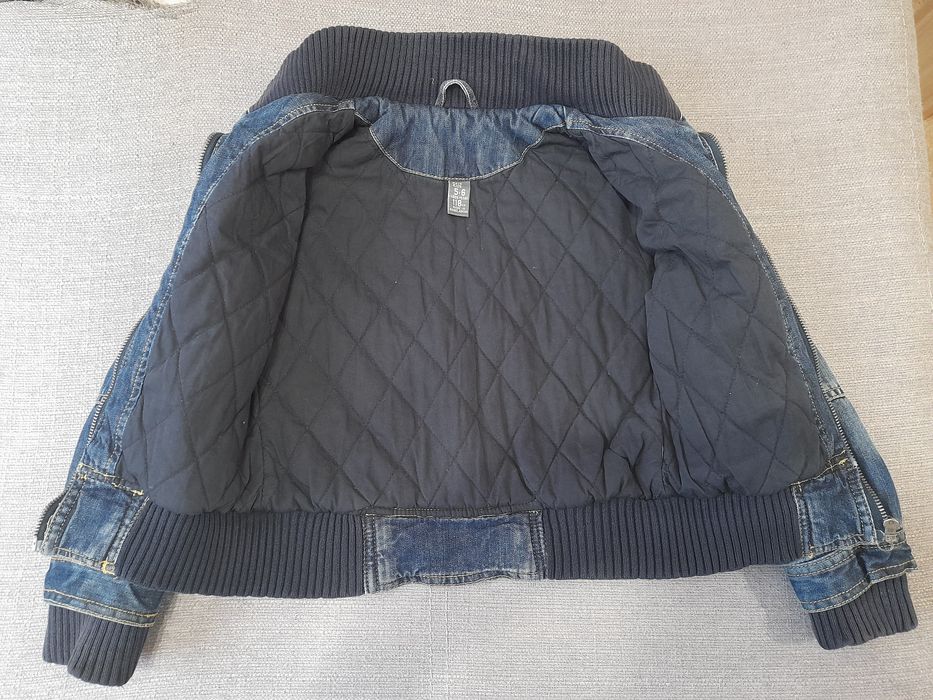 Детски дрешки-Дънково яке,екип,рокля,грейка-размер 116