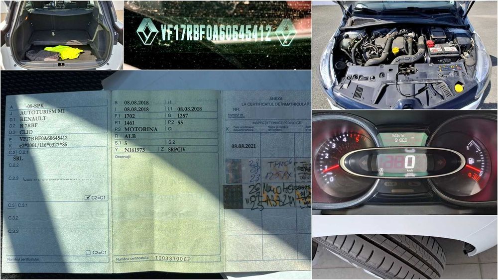 Clio Estate 1.5 dCi. Fără ADblue. Istoric. TVA deductibilă.