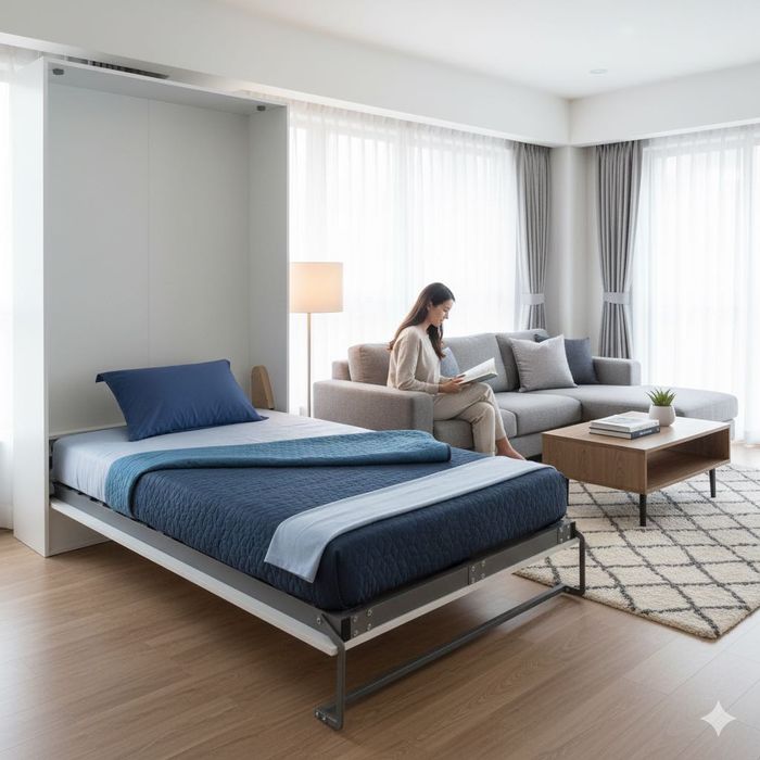 Pat rabatabil NORDHÖLM – ideal pentru spații mici și nu numai!