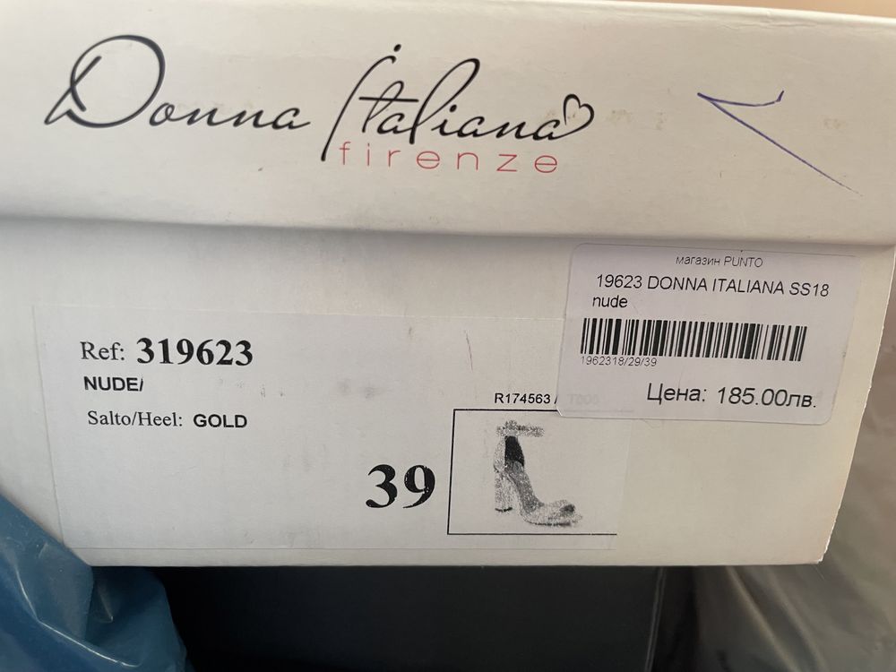 Donna Italiana обувки на ток