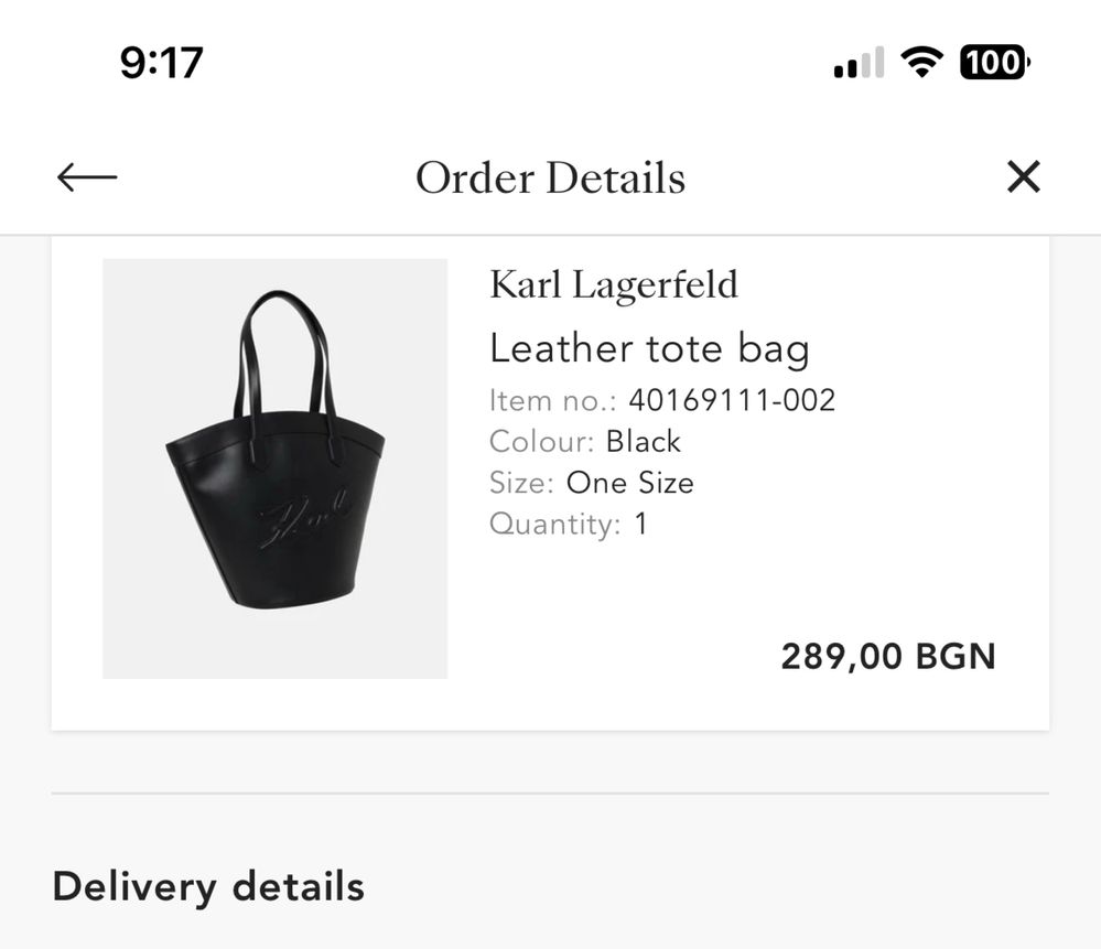 Голяма кожена чанта Karl Lagerfeld Tote bag