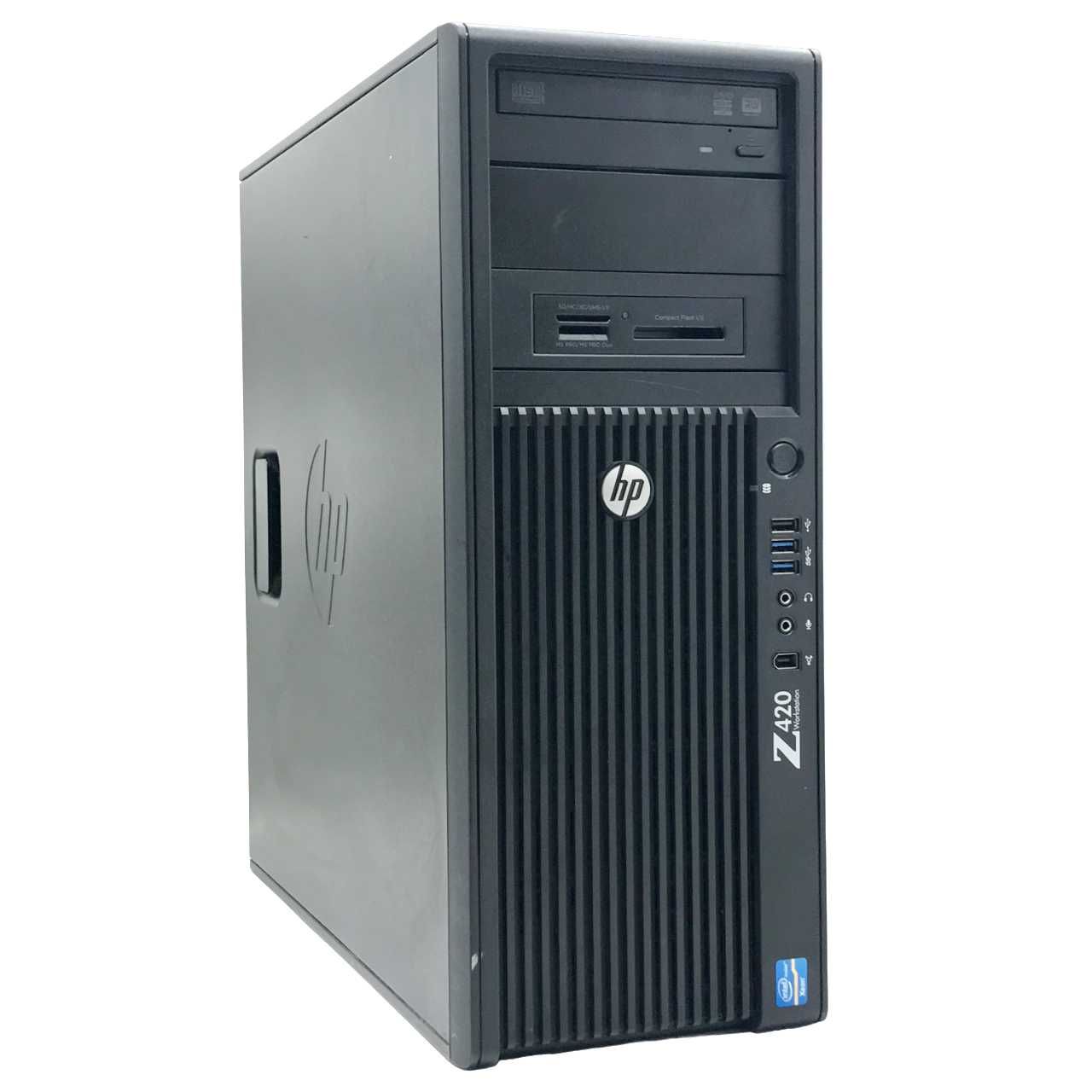 Работна станция HP Z420 E5-1620V2 32GB 256GB SSD + 500GB HDD K4000