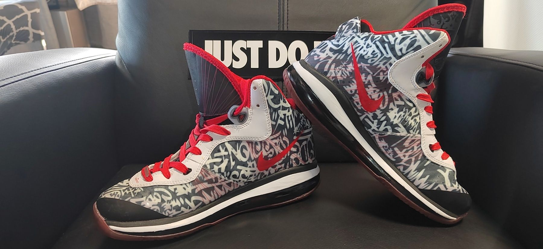 Nike Lebron VIII Graffiti, номер 38,5
