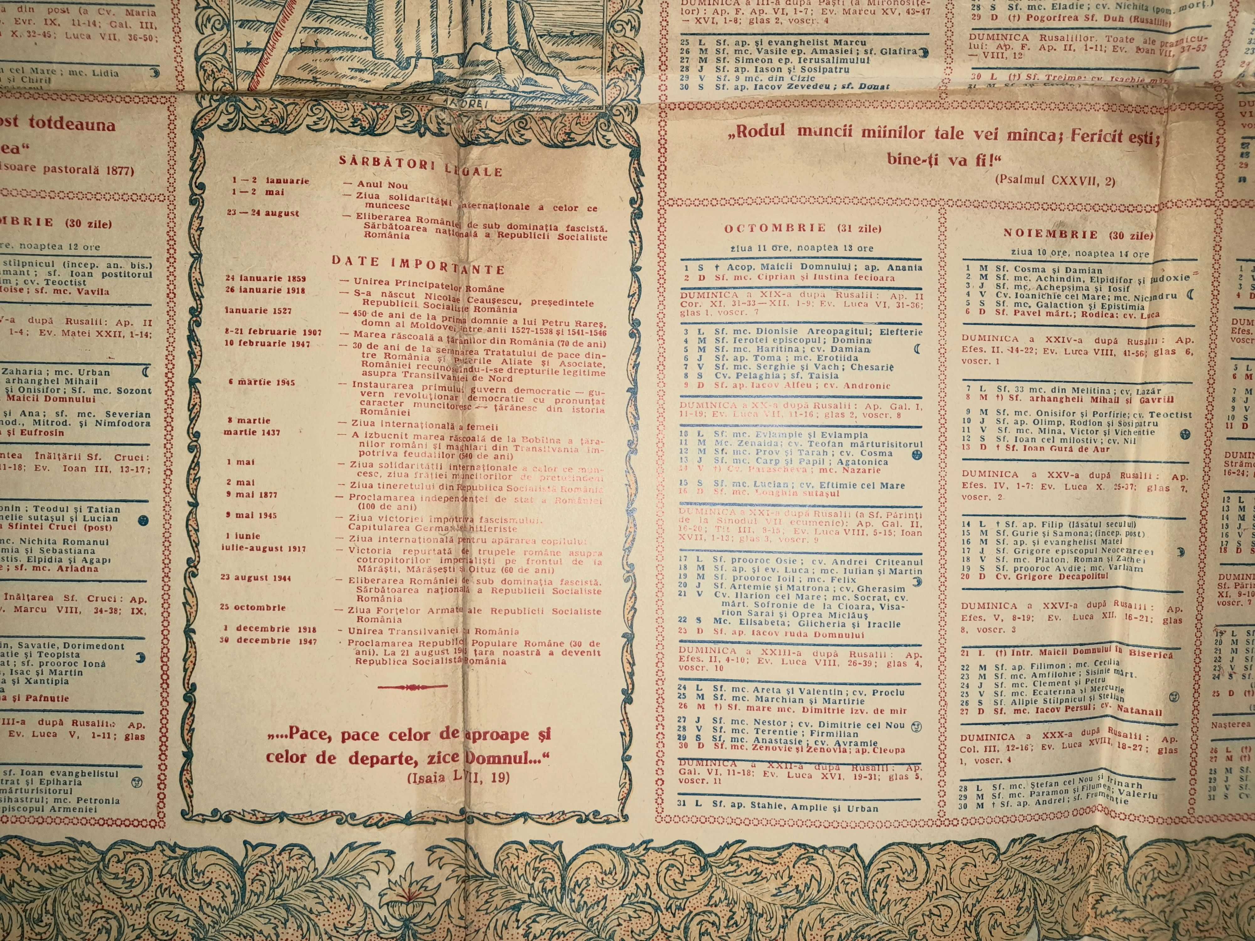 Calendare ortodoxe,  anii 90