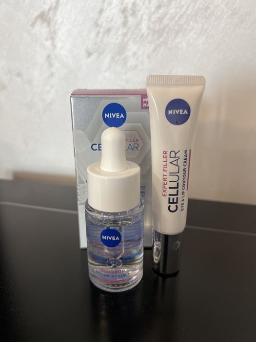 Nivea серум и околоочен крем