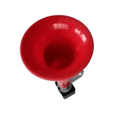 Тромба 24V, 120dB, единична кръгла, мелодия "Turkish Wolf Whistle"