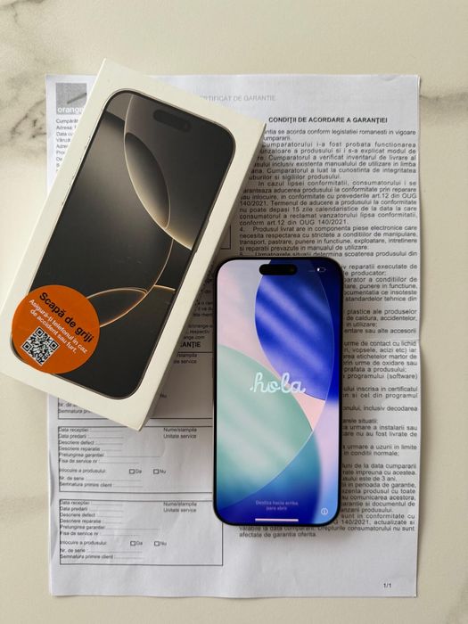 IPHONE 16 PRO, Titanium Natural, 1 TB