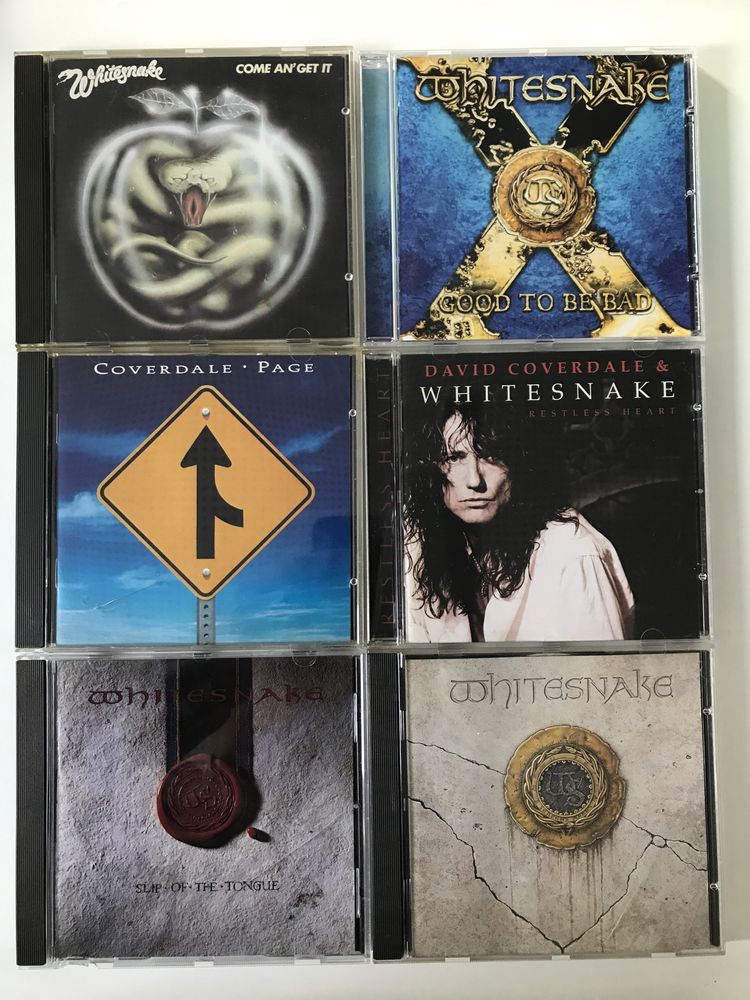 Vand cd-uri audio originale, Whitesnake, Coverdale - Page