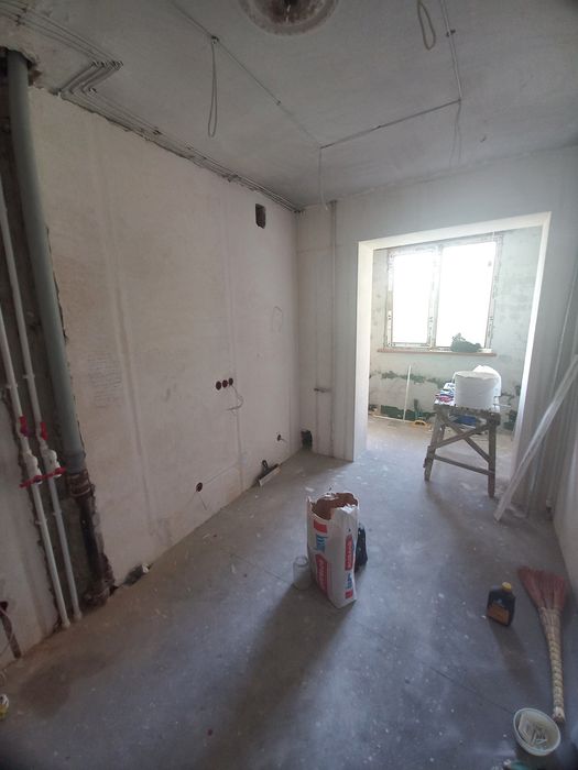 Штукатурка стен под маяк.