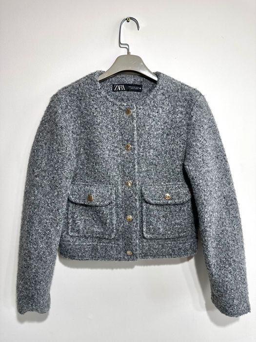 Блейзър ZARA сив