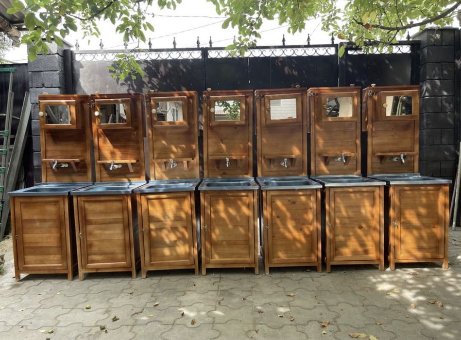 Деревянные умывальники