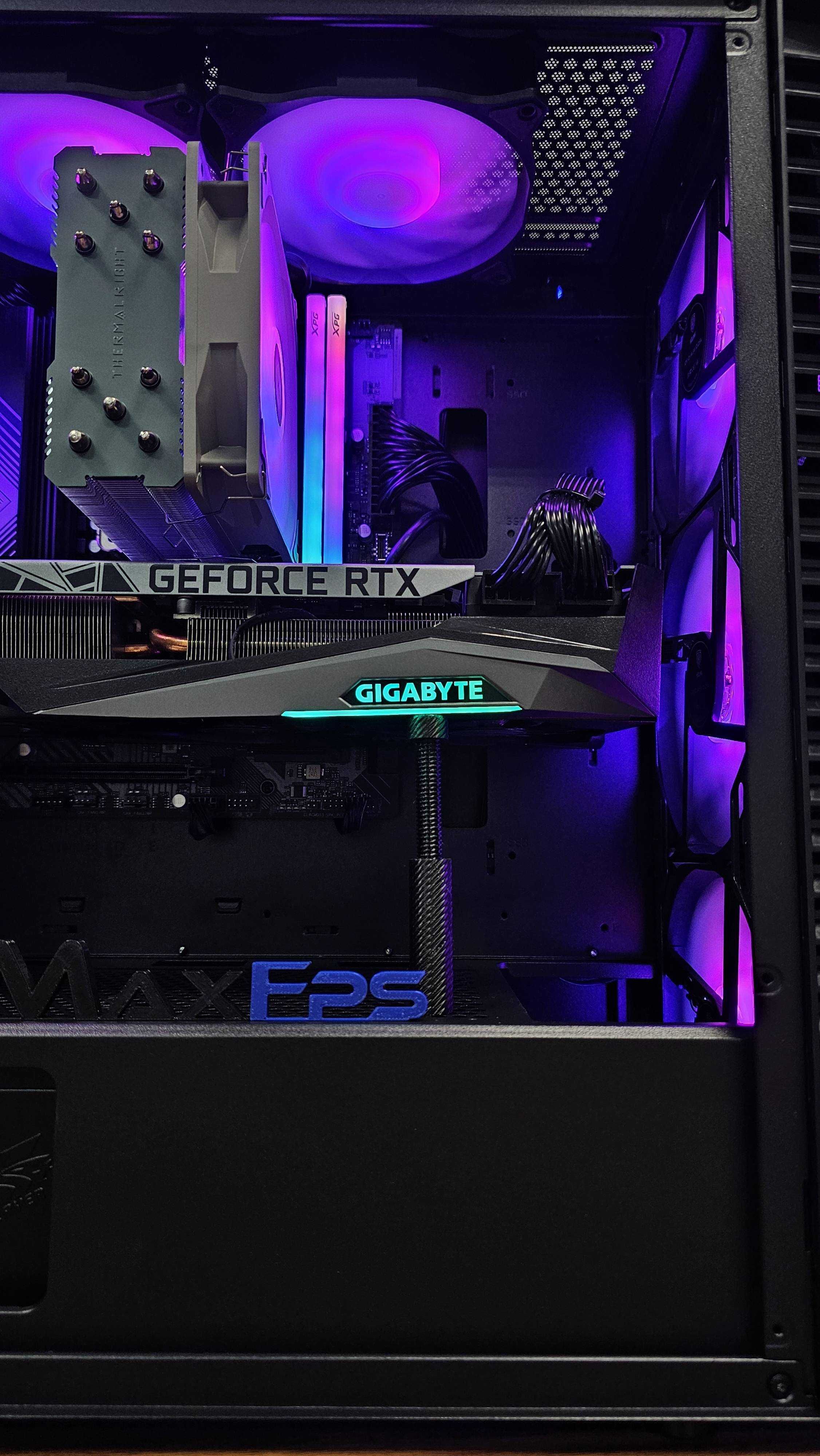 Гаранция! RTX 3080, Ryzen 7 7700, 32GB DDR5 RAM Геймърски компютър