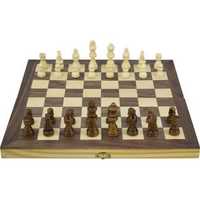 Шах и табла , дървен, 35 см, Фигури 3 - 7 см