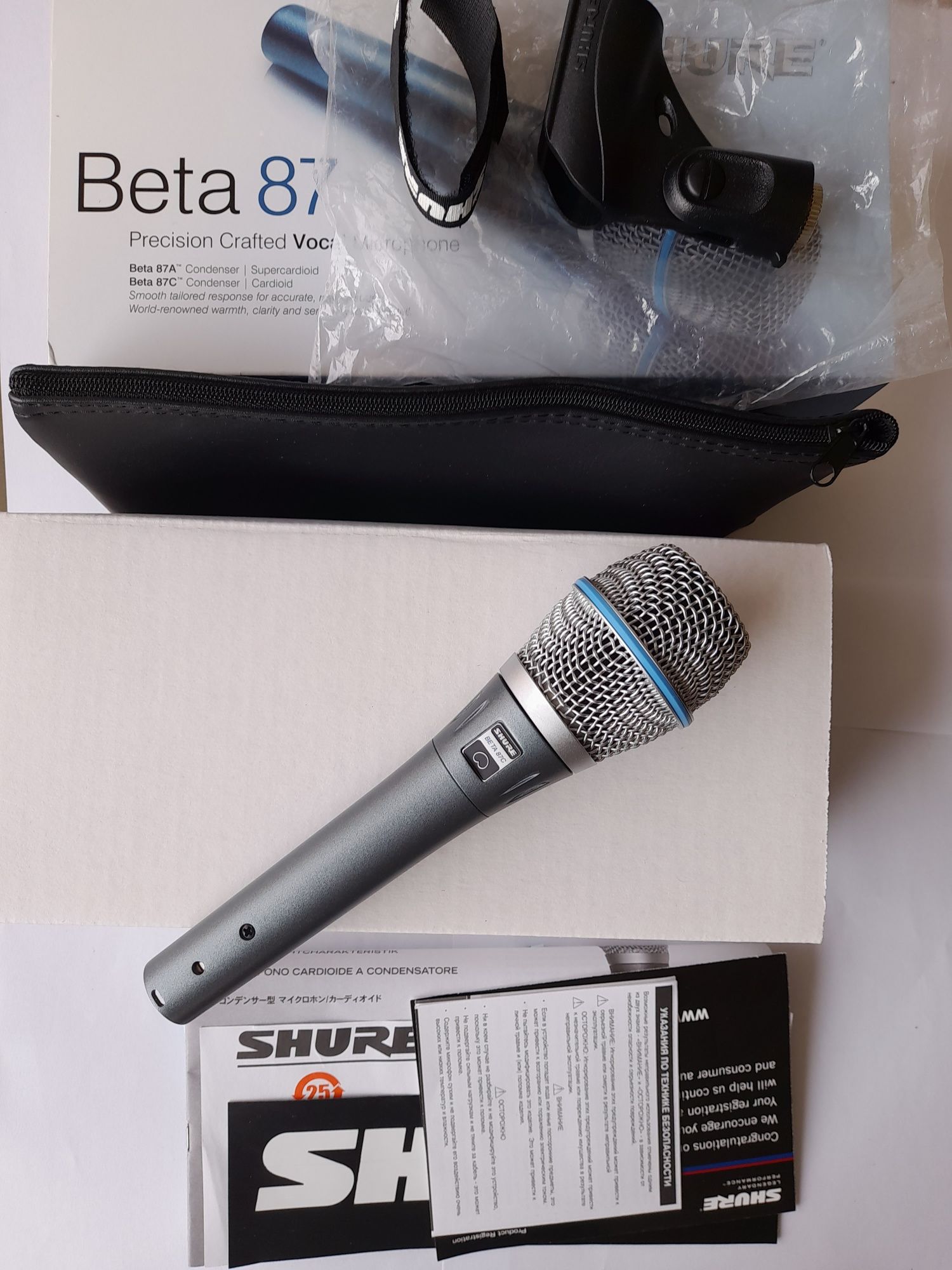 SHURE Beta 87C, Nou