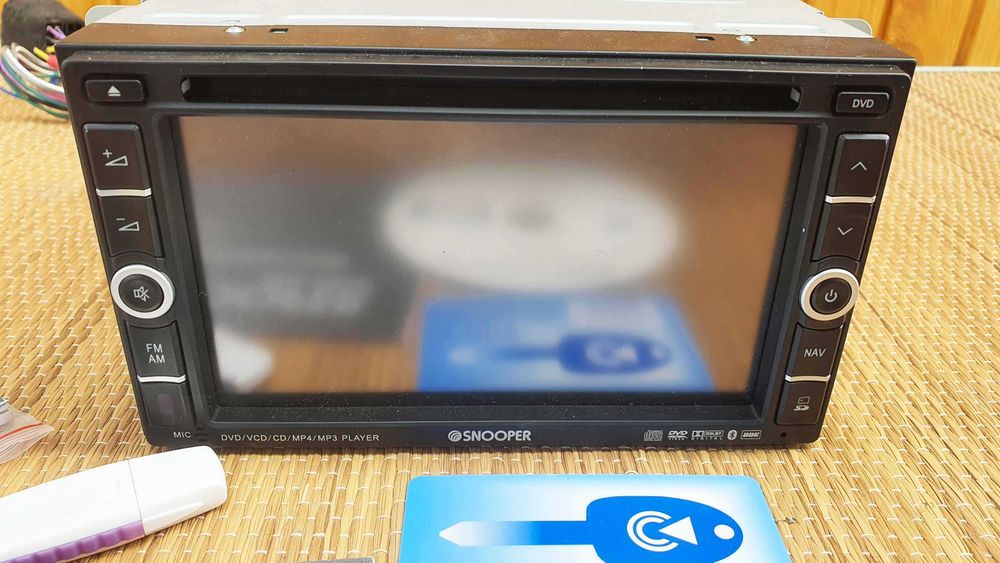 SNOOPER AVN S9000, Navigatie 2DIN profi  pentru autorulote, camioane