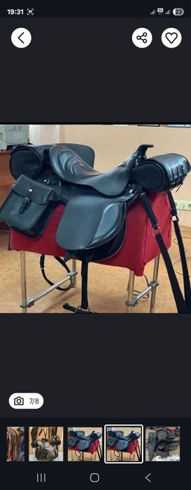 Седло для лощади претиж оригинал