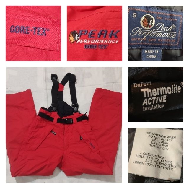 Pantaloni Peak Performance GoreTex mărime S ski sky schi impermeabil