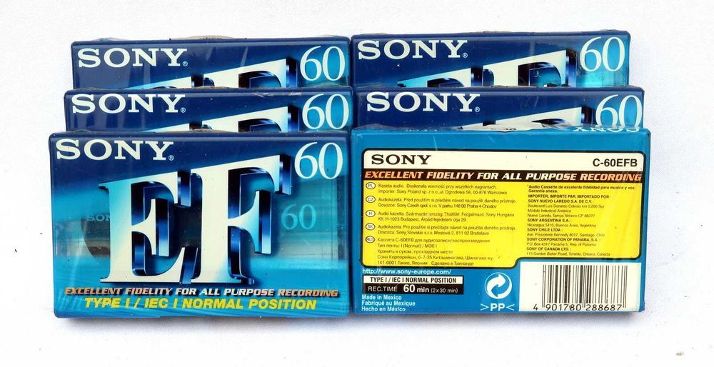 Casete audio SONY noi