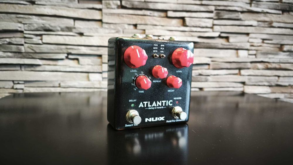 NUX NDR-5 Atlantic Pedala Delay Reverb Smart Tap Tempo chitara
