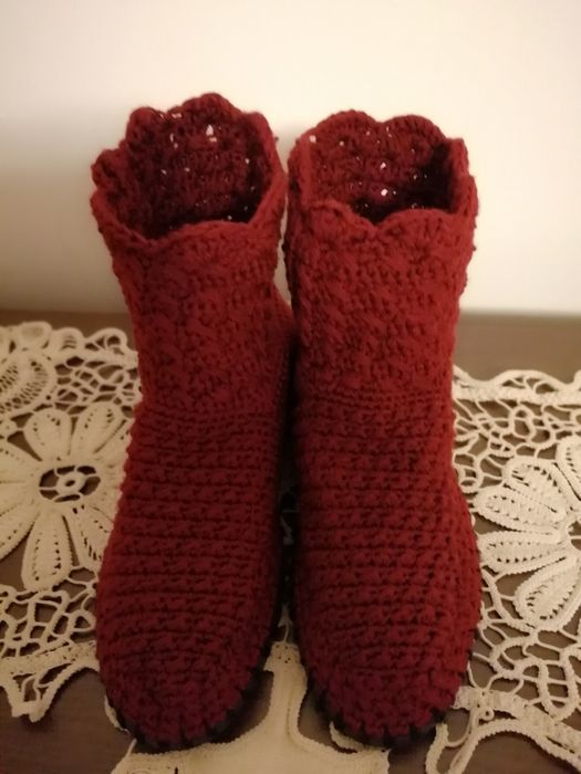 Incaltaminte crosetata: