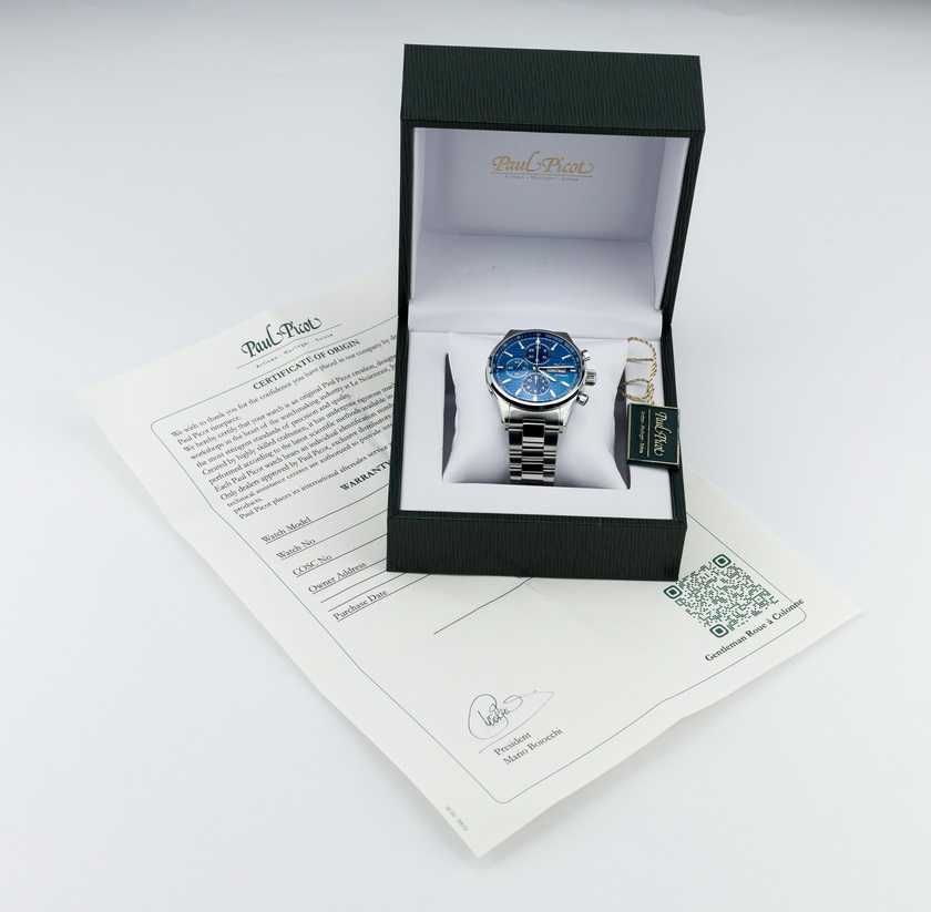 Paul Picot Chronograph Gentlemen Blazer P4309.SG.4000.2614 - Промоция!