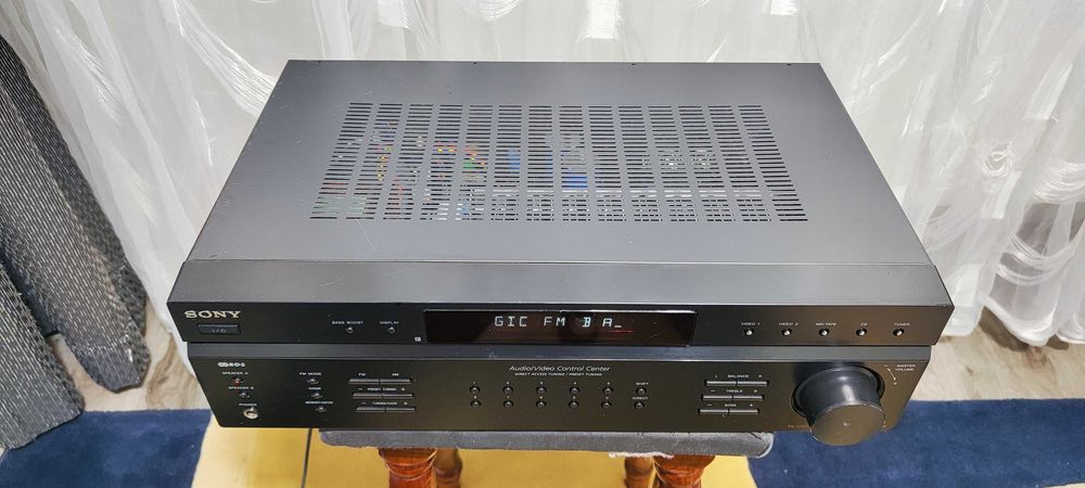 Amplificator Audio Sony STR-DE197 Statie Audio Amplituner Negru