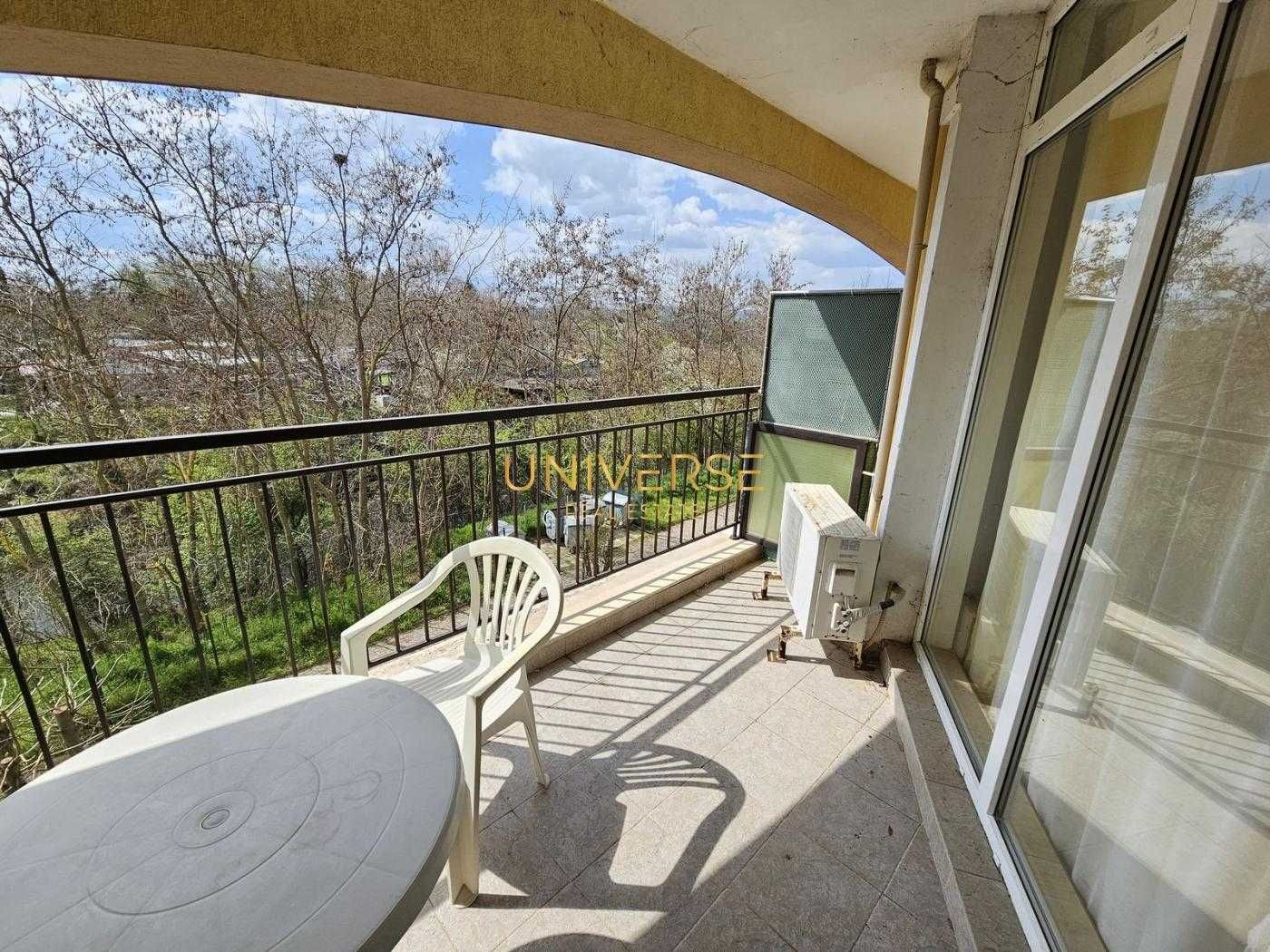 1+1 в Свети Влас на 50м. до морето, панорама.№3416