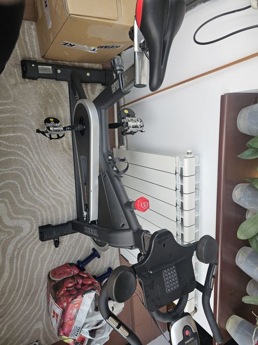 Bicicleta spinning TOORX SRX-60S, Volanta 20 kg