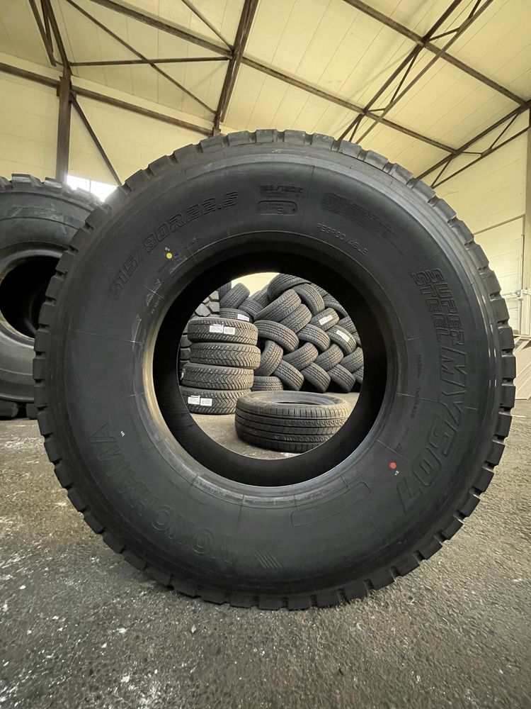 Грузовые шины YOKOHAMA 315/80 R22.5 MY507 (универсальная ось)