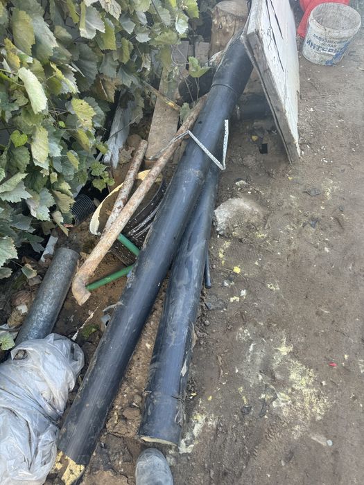Ппу труба новая остатки все отдам за 35000