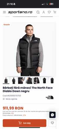 Vesta The North Face Diablo 100% Originala