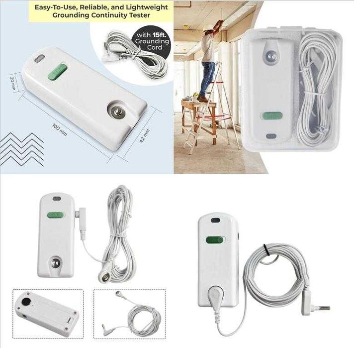 Електро Тестер за Непрекъснатост на Заземяването Тестер за Заземяване