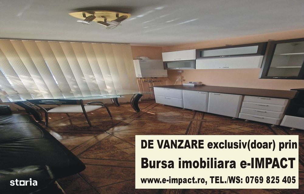 Vz. APART. 2 Cam., DEC, spatios, Barlad, Dragos. VODA, parter, ID 429