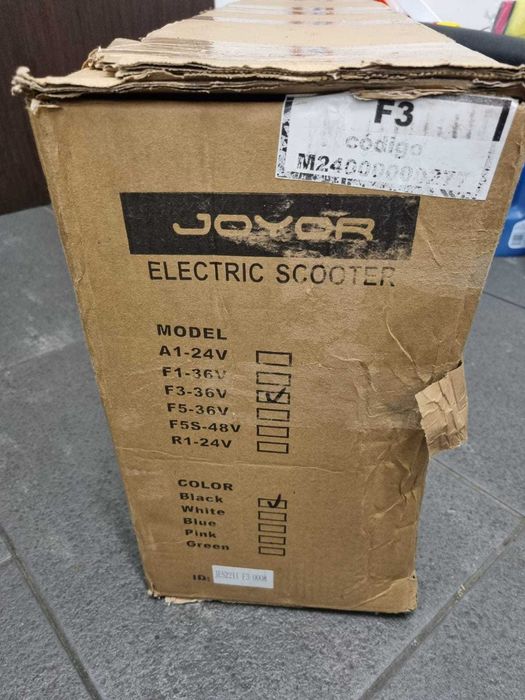 Trotineta electrica JOYOR F3 - COMPLET NOU, NEATINS
