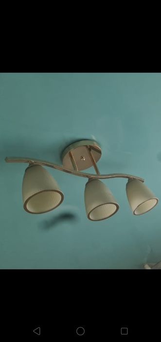 Люстра потолочная. Декоративная бутылка