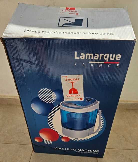 Мини пералня Lamarque LWM-20035R,250W