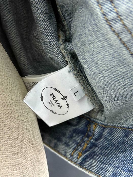 Geaca dama din blug prada