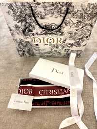Eșarfa Christian Dior roșu/vișiniu